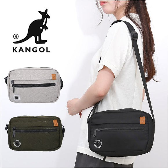 KANGOL カンゴール ショルダーバッグ 3056 通販 ショルダーバック ショルダー 肩掛け 斜めかけ 斜め掛け ななめがけ ミニバッグ ミニバック ワンマイルバッグ ワンマイルバック 横型 横
