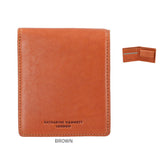 katharine hamnett london 財布 490-52302 通販 二つ折り財布 2つ折り財布 折りたたみ財布 折財布 革財布 お財布 小銭入れ カード入れ メンズ ブランド キャサリンハムネット