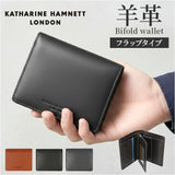 katharine hamnett london 財布 490-52303 通販 二つ折り財布 2つ折り財布 折りたたみ財布 折財布 革財布 お財布 小銭入れ カード入れ メンズ ブランド キャサリンハムネット