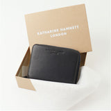 katharine hamnett london 財布 490-52304 通販 二つ折り財布 2つ折り財布 折りたたみ財布 折財布 革財布 お財布 小銭入れ カード入れ メンズ ブランド キャサリンハムネット