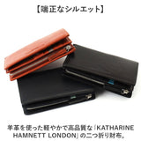 katharine hamnett london 財布 490-52305 通販 二つ折り財布 2つ折り財布 折りたたみ財布 折財布 革財布 お財布 小銭入れ カード入れ メンズ ブランド キャサリンハムネット