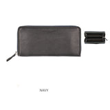 katharine hamnett london 財布 490-52306 通販 長財布 ロングウォレット 長サイフ ながさいふ 革財布 お財布 小銭入れ カード入れ メンズ ブランド キャサリンハムネット シープスキン