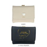 がま口 折財布 通販 がま口折財布 がまぐち財布 がま口財布 折り財布 財布 サイフ さいふ ウォレット 小銭入れ お札入れ エポパーツ ハート かわいい コンパクト おしゃれ