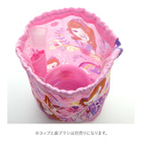コップ袋 おしゃれ 通販 歯ブラシホルダー付 ミニ 巾着 お弁当グッズ 子供用コップ入れ 小物入れ お弁当 ランチグッズ 給食 弁当 遠足 運動会 入園 通園 幼稚園 保育園 女の子