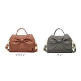 ショルダーバッグ リボン 通販 レディース リボンバッグ バッグ バック 2way ハンドバッグ ショルダー 肩掛け 肩かけ 斜め掛け 斜めがけ ボックス型 オシャレ おしゃれ かわいい 可愛い
