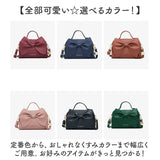 ショルダーバッグ リボン 通販 レディース リボンバッグ バッグ バック 2way ハンドバッグ ショルダー 肩掛け 肩かけ 斜め掛け 斜めがけ ボックス型 オシャレ おしゃれ かわいい 可愛い