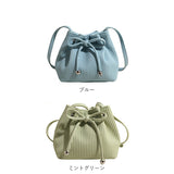 ショルダーバッグ 巾着 通販 巾着バッグ 巾着バック 巾着ショルダー ショルダーバック ショルダー プリーツバッグ プリーツバック 斜めがけ 肩掛け 斜め掛け プリーツ バッグ ドロスト