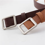 ベルト 穴なし 通販 穴無しベルト 穴なしベルト フェイクレザーベルト スクエア 穴無し フェイクレザー 合成皮革 合皮 調節可能 耐久性 カジュアル 高品質 ビジネス 女性用 レディース