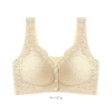 前開き ブラジャー 通販 前開きブラジャー ブラ ナイトブラ マタニティブラ 授乳ブラ フルカップ 前あき 薄い ボタン レース ナイロン ゆったり 着脱簡単 快適 おしゃれ