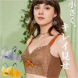 小さく見せるブラ ブラジャー 通販 脇高 幅広ホック 大きな胸 スマートブラ 小さく 見せる 小さく見せる 小さく見える 胸を小さく見せる 大きな胸を小さく見せる 大きいサイズ 下着