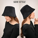 バケットハット レディース 冬 通販 バケット ハット 秋冬 帽子 秋 ウールハット バケハ バケツハット きれいめ おしゃれ ふわふわ ウール 日除け 日よけ 女性 女の子 サイズ調整 533371