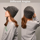 キャスケット レディース 秋冬 通販 つば付きニット帽 帽子 冬 秋 ニット帽子 ニットキャップ つば付 キャスケット帽子 かわいい 無地 洗える 手洗い おしゃれ 消臭 女性 女の子 538390