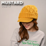 キャスケット レディース 秋冬 通販 つば付きニット帽 帽子 冬 秋 ニット帽子 ニットキャップ つば付 キャスケット帽子 かわいい 無地 洗える 手洗い おしゃれ 消臭 女性 女の子 538390