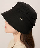 キャスケット レディース 秋冬 通販 ハット 大きめ 帽子 冬 秋 レディースハット キャスケット帽子 きれいめ 日除け 日よけ 無地 おしゃれ 女性 女の子 サイズ調整 541513