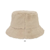 バケットハット レディース 冬 通販 帽子 秋 バケット ハット 秋冬 バケハ バケツハット ふわふわ ファー おしゃれ 大きめ フェイクファー 日よけ 日除け 女性 女の子 サイズ調整 543540