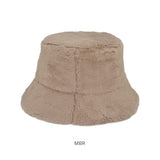 バケットハット レディース 冬 通販 帽子 秋 バケット ハット 秋冬 バケハ バケツハット ふわふわ ファー おしゃれ 大きめ フェイクファー 日よけ 日除け 女性 女の子 サイズ調整 543540