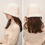 バケットハット レディース 冬 通販 バケット ハット 秋冬 帽子 秋 バケハ バケツハット ふわふわ きれいめ おしゃれ ファー アンゴラ 日よけ 日除け 女性 女の子 サイズ調整 553637