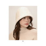 バケットハット レディース 冬 通販 バケット ハット 秋冬 帽子 秋 バケハ バケツハット ふわふわ きれいめ おしゃれ ファー アンゴラ 日よけ 日除け 女性 女の子 サイズ調整 553637