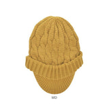 キャスケット レディース 秋冬 通販 つば付きニット帽 帽子 冬 秋 ニット帽子 ニットキャップ つば付 キャスケット帽子 かわいい 無地 洗える 手洗い おしゃれ ふわふわ 暖かい 女性