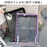 トレカ リフィル 通販 コレクトブック レフィル トレカケース A5 6穴 10枚セット 4ポケット クリア 透明 替え ファイル シート 収納 保護 整理 バインダー ケース デコ チェキ 写真 手帳