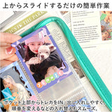 トレカ リフィル 通販 コレクトブック レフィル トレカケース A5 6穴 10枚セット 4ポケット クリア 透明 替え ファイル シート 収納 保護 整理 バインダー ケース デコ チェキ 写真 手帳