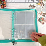 トレカ リフィル 通販 コレクトブック レフィル トレカケース A5 6穴 10枚セット 4ポケット クリア 透明 替え ファイル シート 収納 保護 整理 バインダー ケース デコ チェキ 写真 手帳