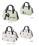 ランチバッグ 保冷 おしゃれ 通販 ディズニー スヌーピー がま口型 おしゃれ ミッキー ミニオン ムーミン 子供 キッズ ドラえもん  ランチトート アルミシート