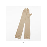 UV手袋 レディース 通販 アームカバー kuroda クロダ WOMEN ORGANIC COTTON オーガニックコットン 約 45cm グローブ ロンググローブ 紫外線対策 UVカット 綿 100% 洗濯可 春 夏