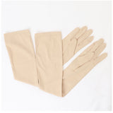 UV手袋 レディース 通販 アームカバー kuroda クロダ WOMEN ORGANIC COTTON オーガニックコットン 約 45cm グローブ ロンググローブ 紫外線対策 UVカット 綿 100% 洗濯可 春 夏
