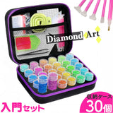 ダイヤモンドアート ツール 通販 ダイアモンドアート 30本 ダイヤモンドペインティング ビーズストレージ ビーズ収納 ビーズ収納ケース ダイヤモンド絵画 ビーズアート ツールセット 手芸