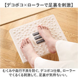 デスクワーク 足置き フットレスト 通販 足置き台 デスク ふっとレスト デスク下 足乗せ台 足台 揺れる 前後 スウィング でこぼこ ローラー テレワーク オフィス ストレッチ 疲労軽減