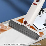 ミニモップ 通販 スポンジ モップ セルフスクイーズ 隙間 すき間掃除 乾湿両用 乾拭き 吸水性 ヘッド 片手操作 デスクトップ ガラス掃除 バスルーム キッチン 家庭用 洗車 車