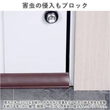 ドア 隙間テープ 通販 2本セット 室内ドア すきまテープ ドア下部 すき間テープ PVC素材 防虫 防風 防塵 花粉防止 すきま風 隙間風 省エネ 冷暖房効率 断熱断冷 カット自由 遮音 騒音