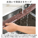 ドア 隙間テープ 通販 2本セット ドア下部 室内ドア すき間テープ すきまテープ PVC素材 防虫 防風 防塵 花粉防止 すきま風 隙間風 遮音 騒音 省エネ 冷暖房効率 断熱断冷 カット自由