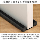 ドア 隙間テープ 通販 ドア下部 室内ドア すき間テープ すきまテープ PVC素材 すきま風 隙間風 遮音 騒音 省エネ 冷暖房効率 断熱断冷 防虫 防風 防塵 花粉防止 カット自由 多機能