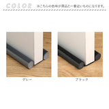 ドア 隙間テープ 通販 2本セット すき間テープ すきまテープ ドア下部 室内ドア すきま風 隙間風 防虫 防風 防塵 花粉防止 PVC素材 省エネ 冷暖房効率 断熱断冷 カット自由 遮音 騒音
