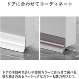 ドア 隙間テープ 通販 2本セット 室内ドア ドア下部 すき間テープ すきまテープ すきま風 隙間風 PVC素材 防虫 防風 防塵 花粉防止 省エネ 冷暖房効率 断熱断冷 カット自由 遮音 騒音