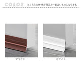 ドア 隙間テープ 通販 2本セット 室内ドア ドア下部 すき間テープ すきまテープ すきま風 隙間風 PVC素材 防虫 防風 防塵 花粉防止 省エネ 冷暖房効率 断熱断冷 カット自由 遮音 騒音