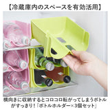 収納 ケース 冷蔵庫 収納ケース 3個セット 通販 パントリー ペットボトル ラック 収納ラック ストッカー 缶ストッカー ボトルラック ビール ドリンクホルダー ドリンクボトル