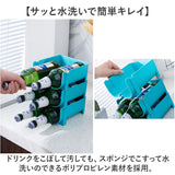 収納 ケース 冷蔵庫 収納ケース 3個セット 通販 パントリー ペットボトル ラック 収納ラック ストッカー 缶ストッカー ボトルラック ビール ドリンクホルダー ドリンクボトル