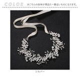 小枝アクセサリー 通販 ヘッドドレス ヘッドピース カチューシャ バックカチューシャ 髪飾り ヘアアクセサリー 小枝 リーフ パール ビーズ 結婚式 ブライダル 卒業式 成人式 発表会