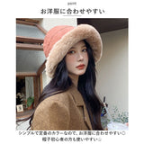 バケット ハット レディース 冬 通販 帽子 秋冬 バケットハット バケハ ボアハット ファーハット もこもこ ふわふわ つば広 あったか 暖かい 温かい おしゃれ シンプル 可愛い