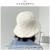 帽子 レディース 冬 通販 バケット ハット 秋冬 バケットハット バケハ ボアハット ファーハット もこもこ ふわふわ つば広 あったか 暖かい 温かい おしゃれ シンプル 可愛い