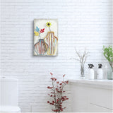 ウォールアート 壁掛け 壁飾り 通販 アートパネル ウォールデコレーション ウォールパネル アートボード 壁面装飾 壁 アンティーク調 立体 フェイクフラワー アイアン雑貨 アイアン製