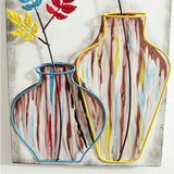 ウォールアート 壁掛け 壁飾り 通販 アートパネル ウォールデコレーション ウォールパネル アートボード 壁面装飾 壁 アンティーク調 立体 フェイクフラワー アイアン雑貨 アイアン製