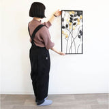 ウォールアートパネル リーフ 通販 アートパネル パネルアート ウォールデコ ウォールデコレーション 壁飾り 壁掛け 壁面 パネル アイアン モダン 飾り ディスプレイ 玄関 リビング