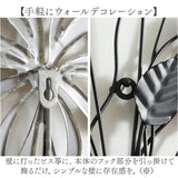 ウォールデコレーション 壁掛け 壁飾り 通販 ウォールアート アートパネル ウォールデコ アートボード ウォールパネル 壁面装飾 アンティーク調 フェイクフラワー アイアン雑貨