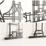 ウォールアート 壁掛け 壁飾り 通販 アートパネル ウォールデコレーション ウォールパネル アートボード 壁面装飾 壁 アンティーク調 立体 インパクト 切り絵風 大きい アイアン雑貨