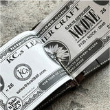 KC,s 財布 ケイシイズ KIB302 通販 日本製 マネークリップ 本革 牛革 レザー ブランド kc,s ケーシーズ メンズ ケイシーズ 薄い カード入れ付き クリップオン お札入れ レディース