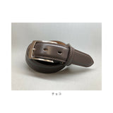 ベルト メンズ 通販 革工房いんのしま KIB503 メンズベルト 革ベルト レザーベルト 紳士ベルト 再生皮革 リサイクルレザー 幅 30mm W 100cm おしゃれ シンプル 日本製 父の日 贈り物